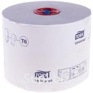 Бумага туалетная Tork "Universal"(T6) 1 слойн., Mid-size рулон, 135м/рул, мягкая, тиснение, белая