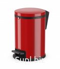 Ведро для Мусора с Педалью Hailo Pure S 3л арт.0504-040