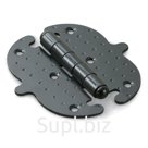 Петля накладная фигурн. ПН 5-110-SL черная матовая