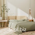 Постельное бельё евро «Этель» Olive tree, мако-сатин