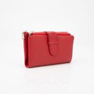 Кошелёк на магните, цвет красный