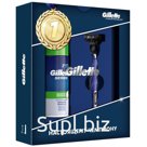 Подарочный набор Gillette Mach3 Start (бритва с 1 сменной кассетой+пена для бритья)