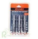 Бита магнитная для кровельных саморезов набор 6х65 мм Артикул: AS-208 (RA-208)