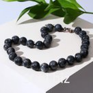 Бусы шар №14 "Лабрадор", 45см