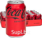 Напиток газированный «Coca-Cola» Zero, 24x0.33 л