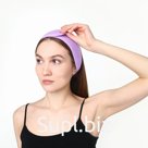 Головная повязка LoveLife, цв. фиолетовый, 8,5*60 см