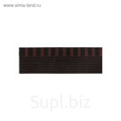 Шарф мужской 32×180 см, коричневый