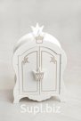 Children's toy wardrobe from the Shining Crown collection. Color: snow-white silk Article: 72020