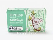 «ФРИЭФ» детские подгузники с органическим бамбуком