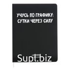 Дневник универсальный для 1-11 класса "Учусь по графику", интегральная обложка, искусственная кожа, шелкография, ляссе, 80 г/м2