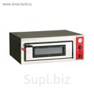 Печь для пиццы GASTRORAG EPZ-6, электрическая, 6900 Вт, 50-450°С, 1 модуль, серебристая