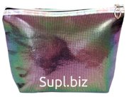 LADYMIX Neon Blue Cosmetic Bag