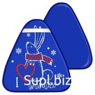 Sled-ice with print 42*48 cm blue Article: МТ13517