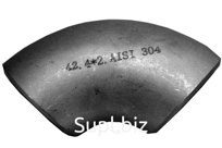 Отвод приварной нержавеющий, AISI304 42,4 * 2, (CF8), PN16