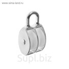 Блок двойной TUNDRA krep, с нейлоновым шкивом, 40 мм