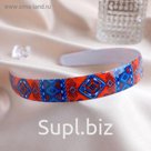 Ободок для волос "Индира" 2,3 см, ажур