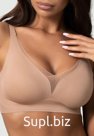 Бюстгальтер бесшовный без косточек Модель 1 Кофе