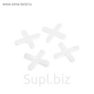 Крестики кафеля и плитки ON 02-08-005, 4 мм, 100 штук