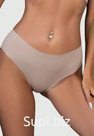 Трусы слипы бесшовные Модель 2 Капучино