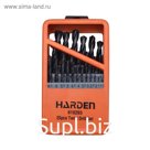 Набор сверл HARDEN 610293, по металлу, HSS, 25 шт., 1-13 мм