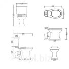 Подстолье ASB-Woodline Салерно 65 9695 под умывальник Классик 65