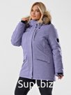 Женская городская парка / куртка Azimuth В 221/21864-1_79 Лавандовый (БР)