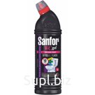 Чистящий гель для сантехники Sanfor WC Black Gel 1000 мл 1/10