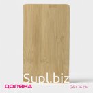 Доска разделочная Доляна «Марно», бамбук, 24×14 см