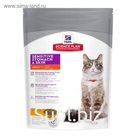 Сухой корм Hill's Cat sensitive stomach skin для кошек, здоровье кожи и пищеварения, 400 г