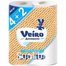 Туалетная бумага Linia Veiro Домашняя двухслойная белая 6 шт 1/12