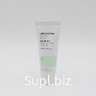 [THE FACE SHOP]  База под макияж с экстрактом хлопка (Мята)
