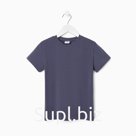 Футболка детская Basic line, графитовая, рост 116 см