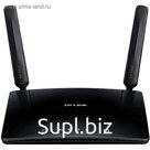 Wi-Fi роутер беспроводной TP-Link TL-MR6400 N300, 10/100 Мбит, 4G cat.4, чёрный