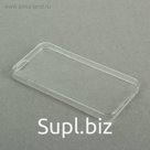 Чехол LuazON для телефона iPhone 5/5S, силиконовый, тонкий, прозрачный