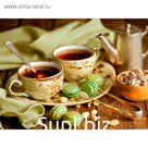 Картина на холсте Канвас Постер "Фисташковый макарунс" 40/50