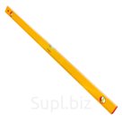 Уровень алюминиевый "Yellow", коробчатый корпус, 3 акриловых глазка, линейка, 1000мм, (шт.) Артикул: 17-0-010