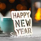 Подставка под горячее Доляна Happy New Year, 9×8,5 см