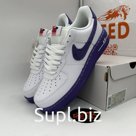 Nike Air Force 1 '07 LV8 EMB 'White Court Purple'