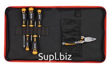 Felo Набор отверток Ergonic SL, PH, PZ с пассатижами 180 мм в сумке 40096604