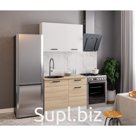 Кухня Варя 1200х600 сонома + белый