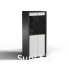 Шкаф с витриной «2Д Монако»