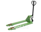 Тележка гидравлическая JD02 (г/п 2.5тн, L=1150мм, B=550мм) П/У колеса Euro-Lift