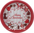 Tin tray. Handmade decor. Size: 33.3 x 4 cm.