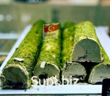 Çikolatalı Helva Rulo Tahin Fıstığı-5 KG- Халва Ролл Тахинная Фисташковая с шоколадом 5 кг