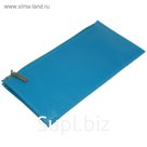 Кошелёк женский на молнии, 1 отдел для купюр, для кредитных карт, внешний карман, цвет голубой