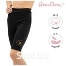 Велосипедки для гимнастики и танцев Grace Dance Fly Gold, р. 34, цвет чёрный