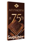 Шоколад Априори горький, 75% какао, 100г