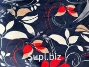 Велюр набивка (цветы)