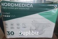 Подгузники "Nordmedica" Standart» размеры: L (100-145), М (70-120)