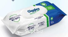 Антибактериальные влажные салфетки Antibacterial Wet Wipes 72 Adet / Pcs X 24 Bags
